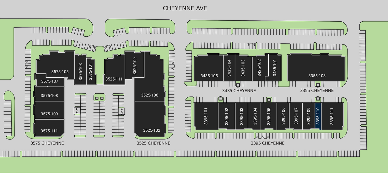 Cheyenne Airport Center plan