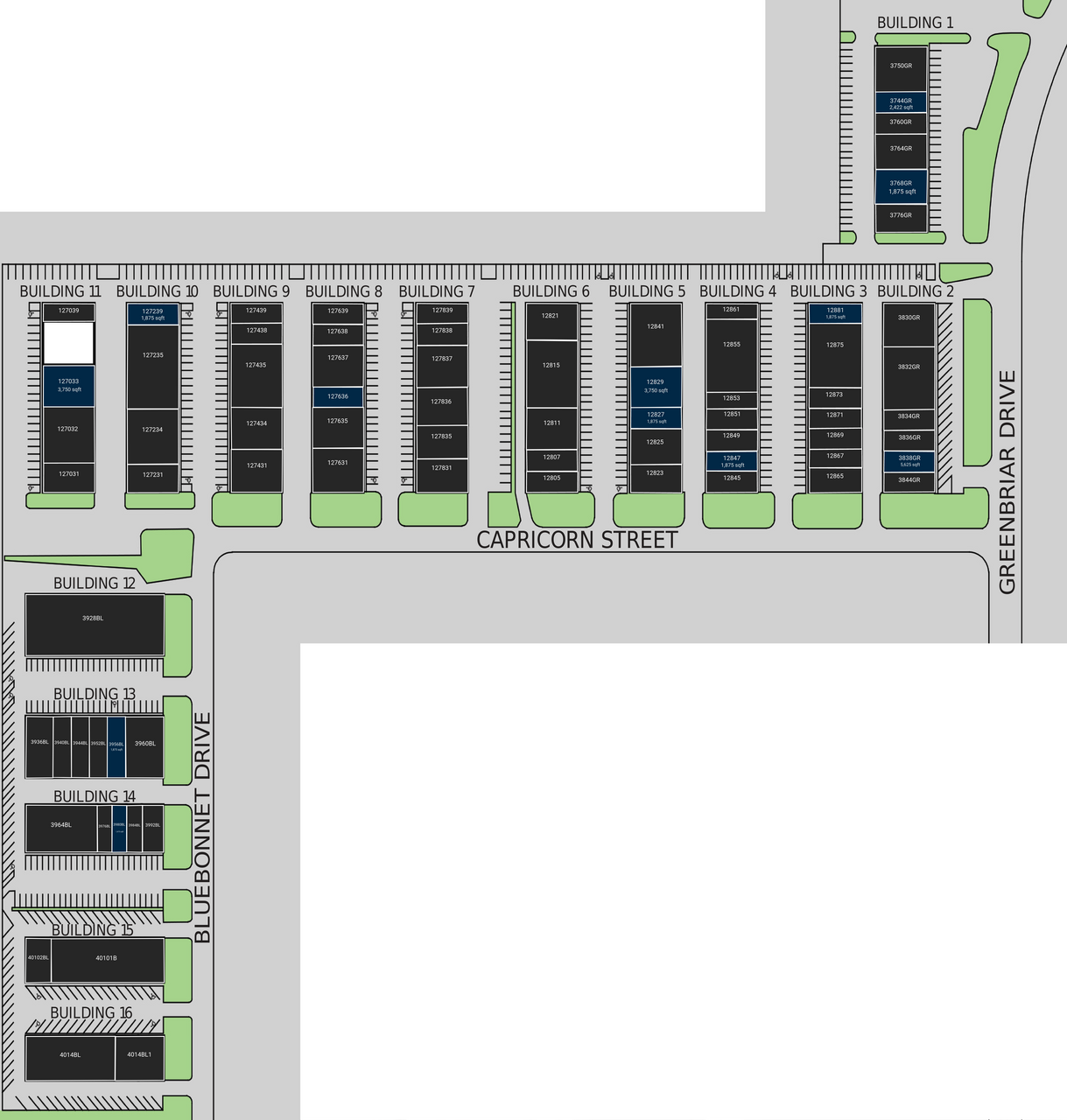 Commerce Center Stafford plan
