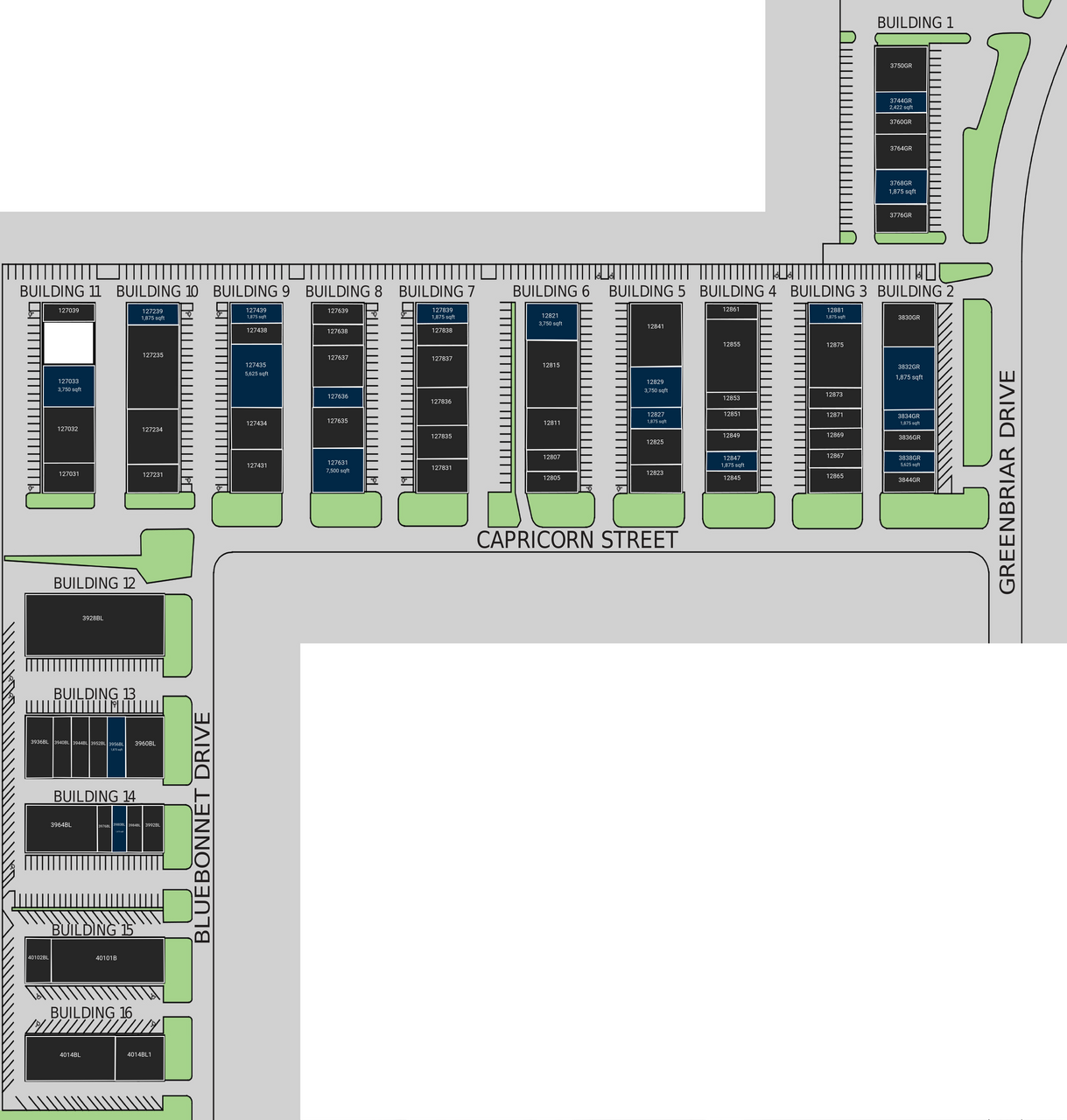 Commerce Center Stafford plan