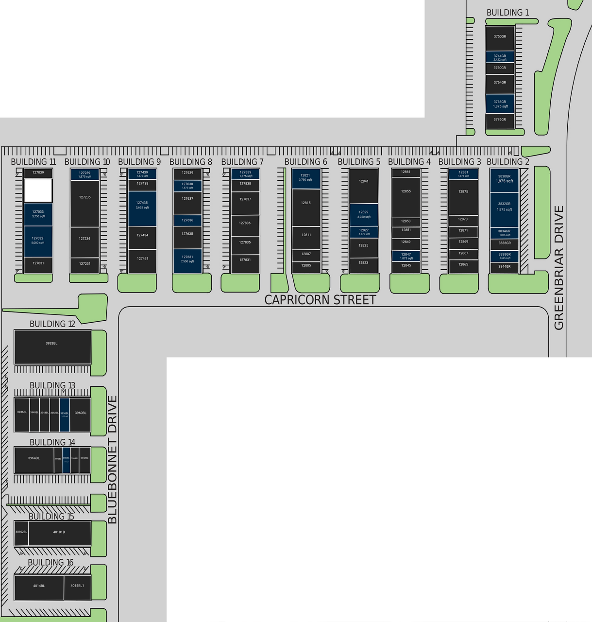 Commerce Center Stafford plan